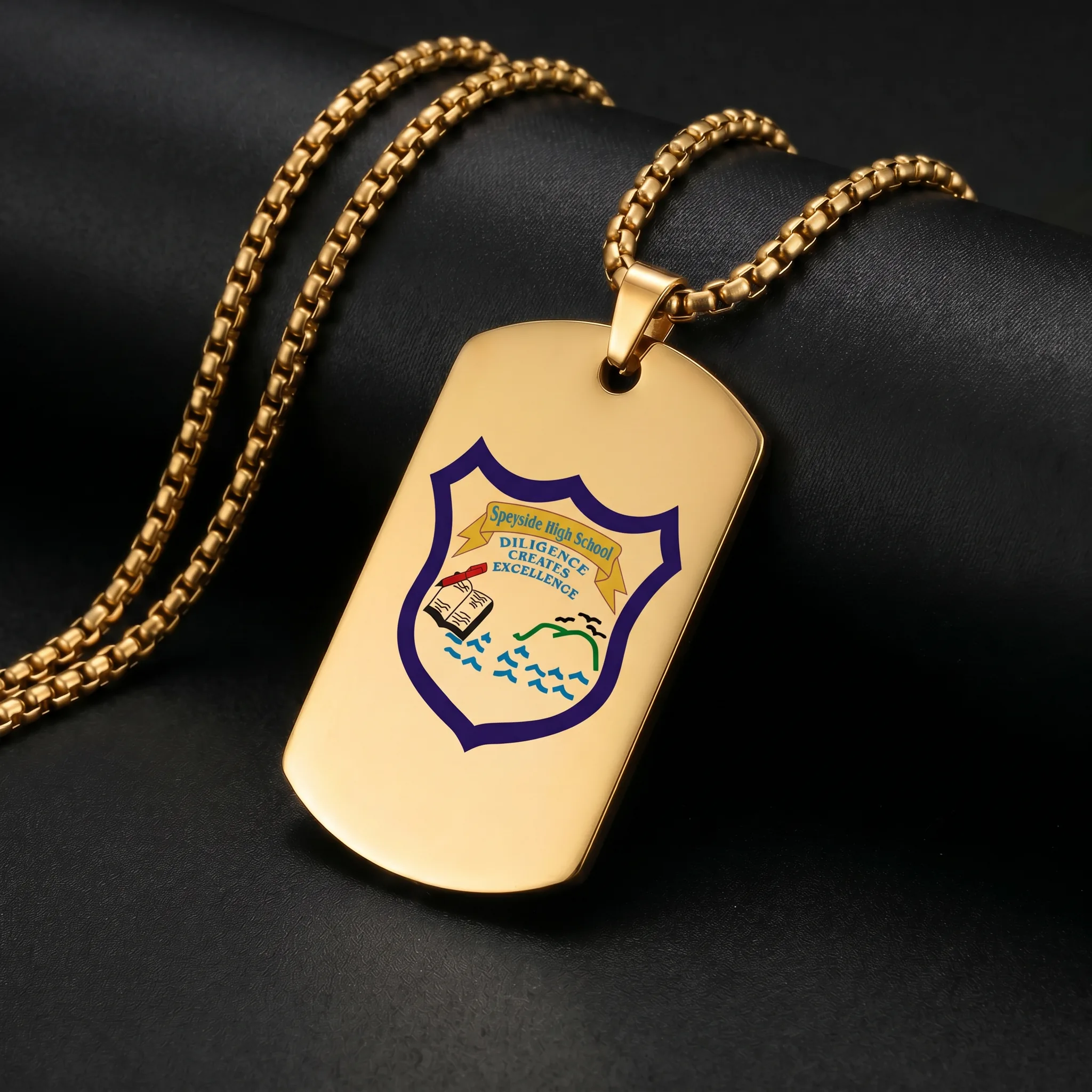 Speyside High School graduation necklace